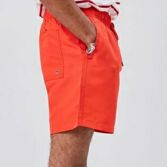 NWT Orange Forever 21 Swim trunks - Picture 4 of 6